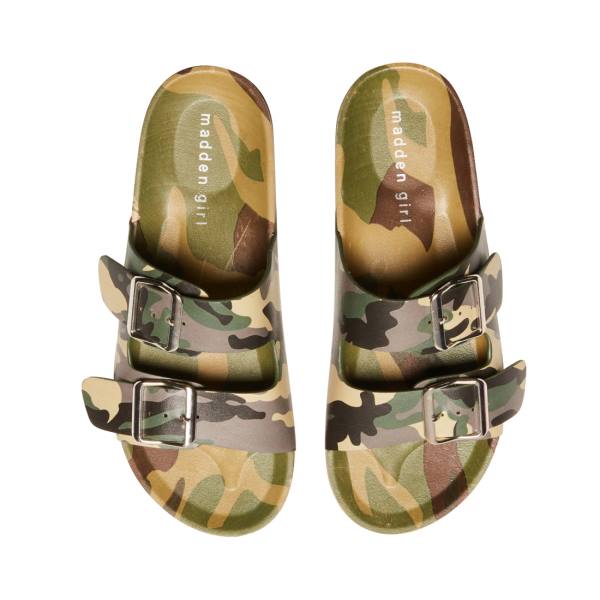 Sandały Damskie Steve Madden Teddy-t Camouflage | SM-895WB