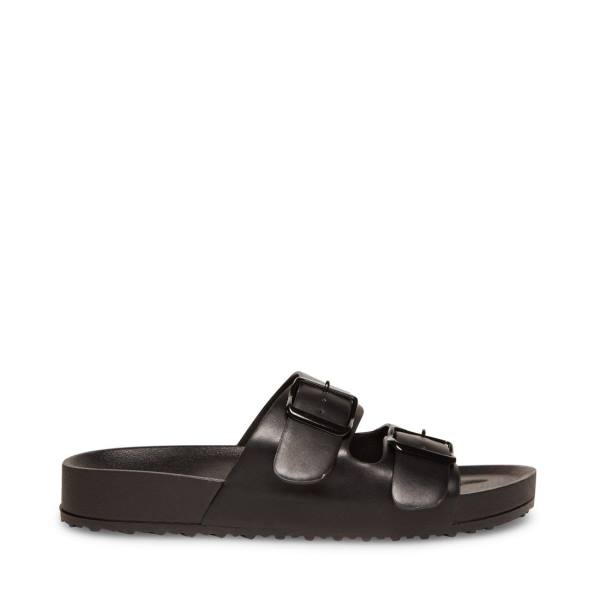 Sandały Damskie Steve Madden Teddy-t Czarne | SM-120PX