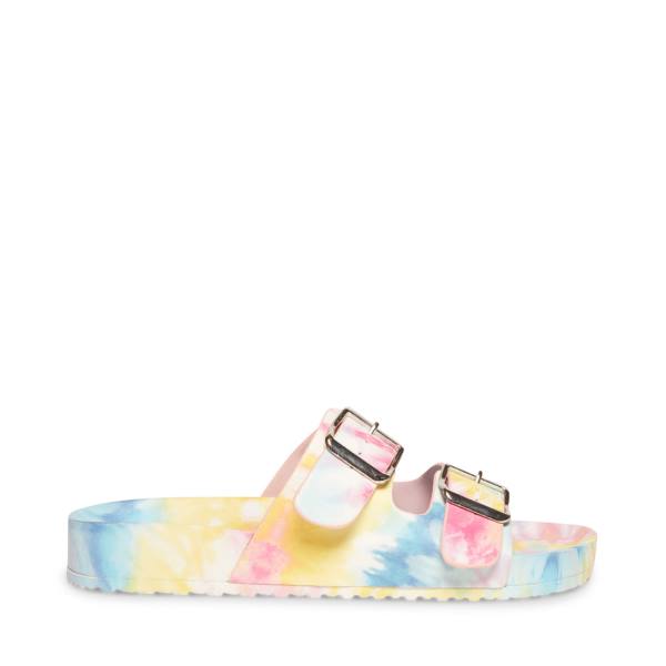 Sandały Damskie Steve Madden Teddy-t Pastel Kolorowe | SM-615KF