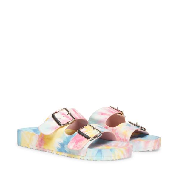 Sandały Damskie Steve Madden Teddy-t Pastel Kolorowe | SM-615KF