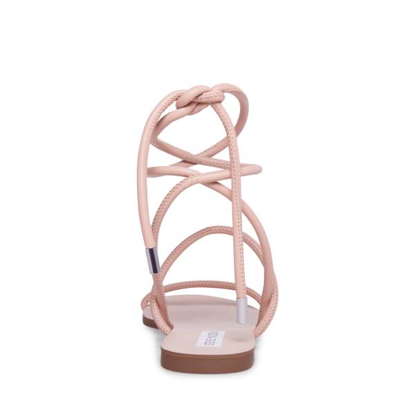 Sandały Damskie Steve Madden Twirl Tan Beżowe | SM-057YW