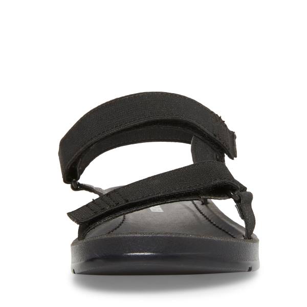 Sandały Dziecięce Steve Madden Ahenley Czarne | SM-071KZ