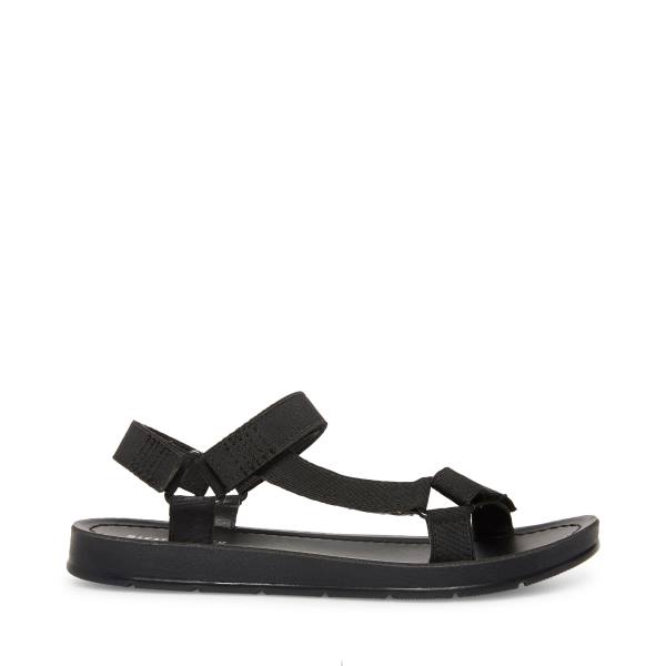 Sandały Dziecięce Steve Madden Ahenley Czarne | SM-071KZ