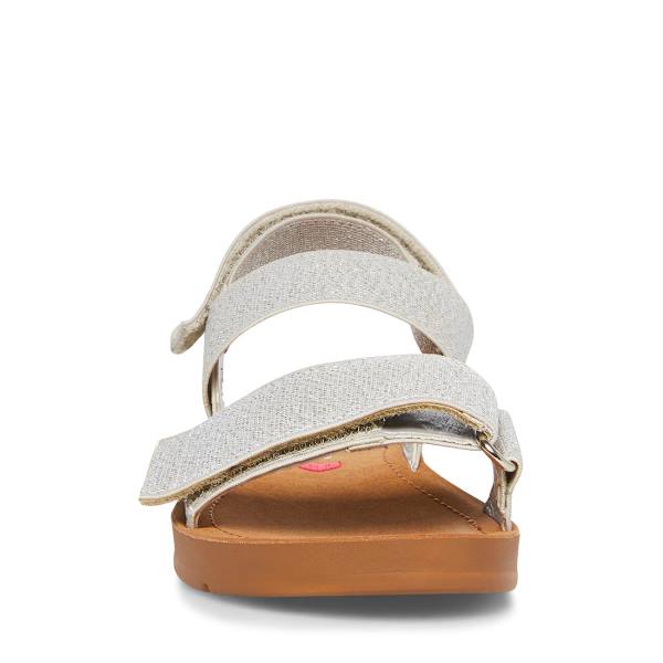 Sandały Dziecięce Steve Madden Apasquel Białe | SM-256GW