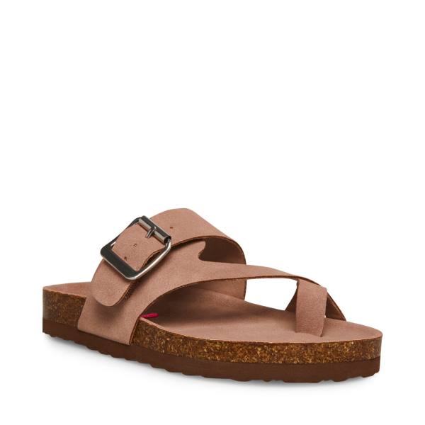 Sandały Dziecięce Steve Madden Jwaive Blush Różowe | SM-573RG