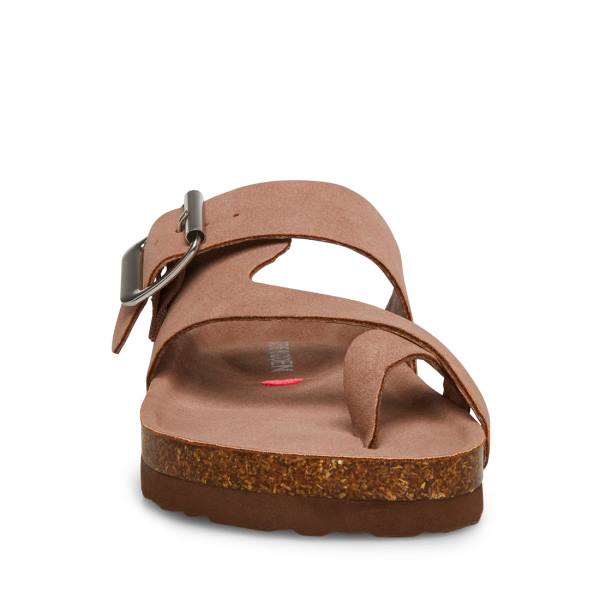 Sandały Dziecięce Steve Madden Jwaive Blush Różowe | SM-573RG