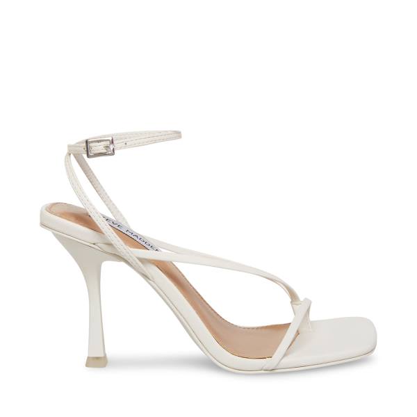 Szpilki Damskie Steve Madden Annie Heel Białe | SM-109VR