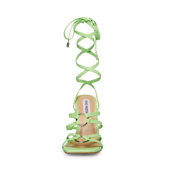 Szpilki Damskie Steve Madden Bella Lime Heel Głęboka Zielone | SM-617AD