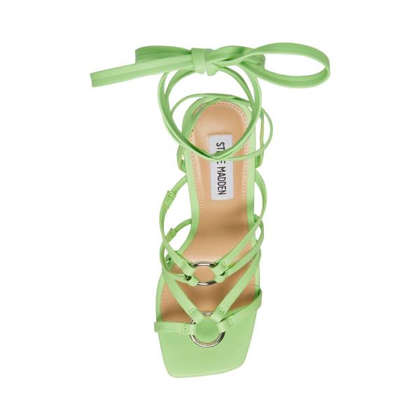 Szpilki Damskie Steve Madden Bella Lime Heel Głęboka Zielone | SM-617AD