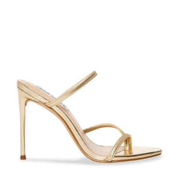 Szpilki Damskie Steve Madden Bellezza Heel Złote | SM-947YP