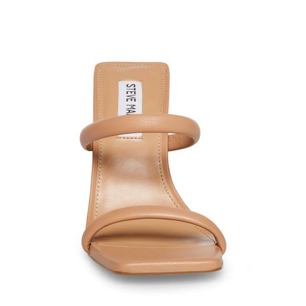 Szpilki Damskie Steve Madden Blake Tan Heel Brązowe | SM-951NW