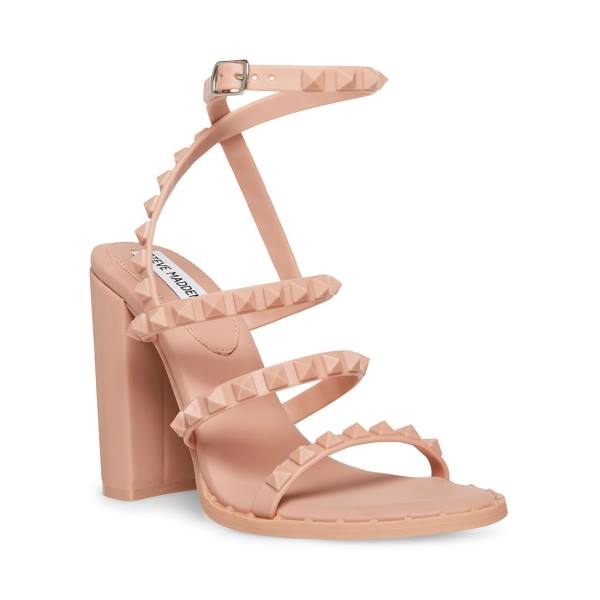 Szpilki Damskie Steve Madden Cellini Blush Heel Różowe | SM-658DY