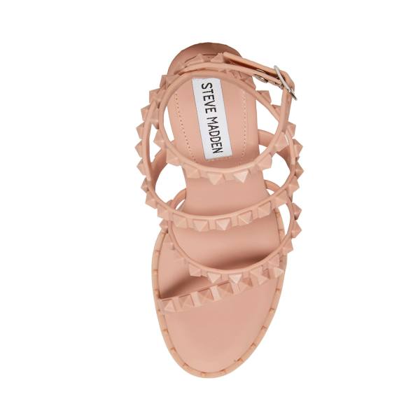 Szpilki Damskie Steve Madden Cellini Blush Heel Różowe | SM-658DY