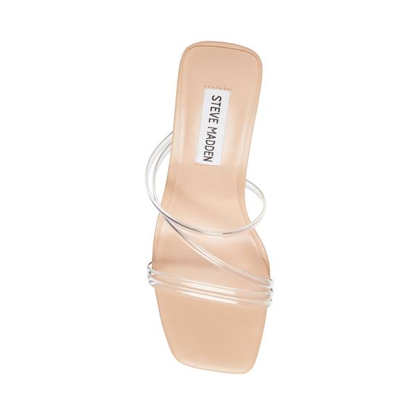 Szpilki Damskie Steve Madden Demi Heel Clear | SM-062YW