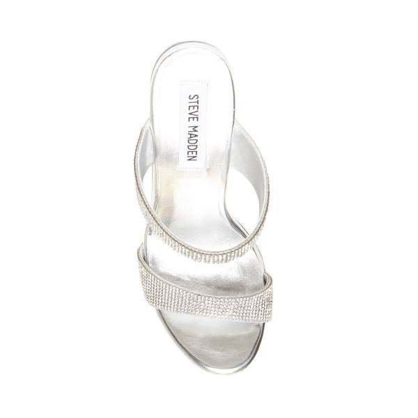 Szpilki Damskie Steve Madden Glassy-r Heel Diamond | SM-731KI