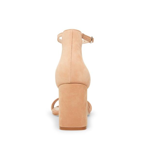 Szpilki Damskie Steve Madden Gracelynn Camel Nubuck Heel Brązowe | SM-483YU