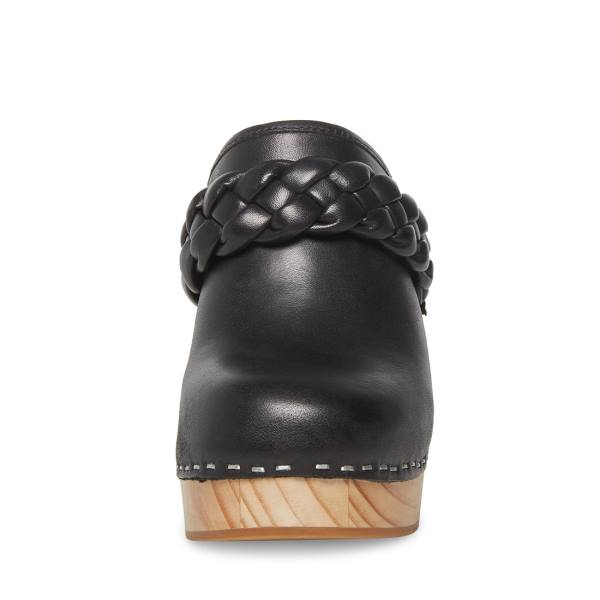 Szpilki Damskie Steve Madden Highland Skórzane Heel Czarne | SM-852AU