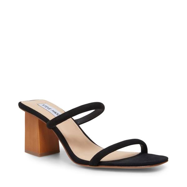 Szpilki Damskie Steve Madden Honey Heel Czarne | SM-123HJ