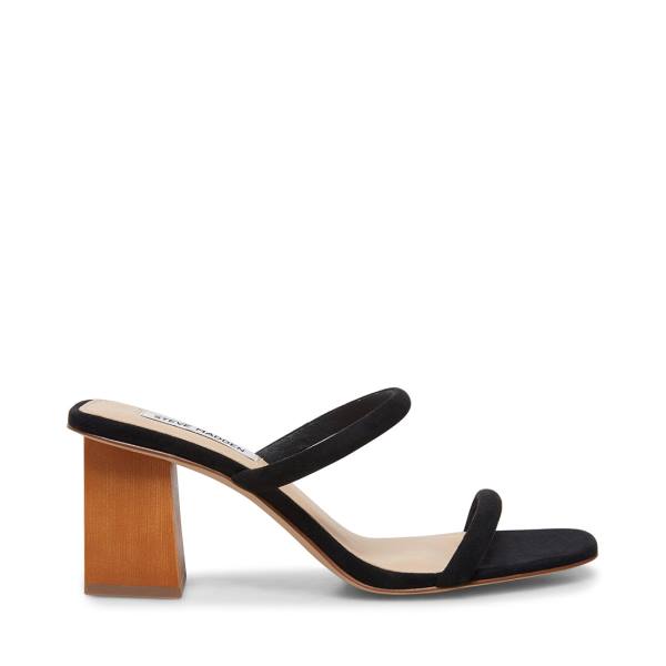 Szpilki Damskie Steve Madden Honey Heel Czarne | SM-123HJ