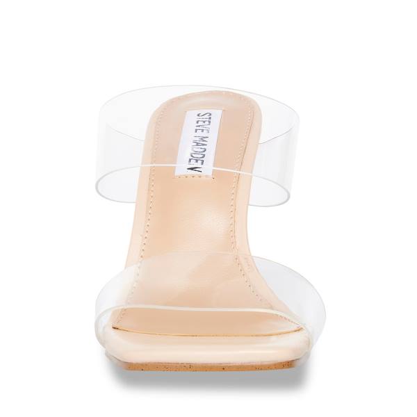 Szpilki Damskie Steve Madden Isa Heel Clear | SM-402GT