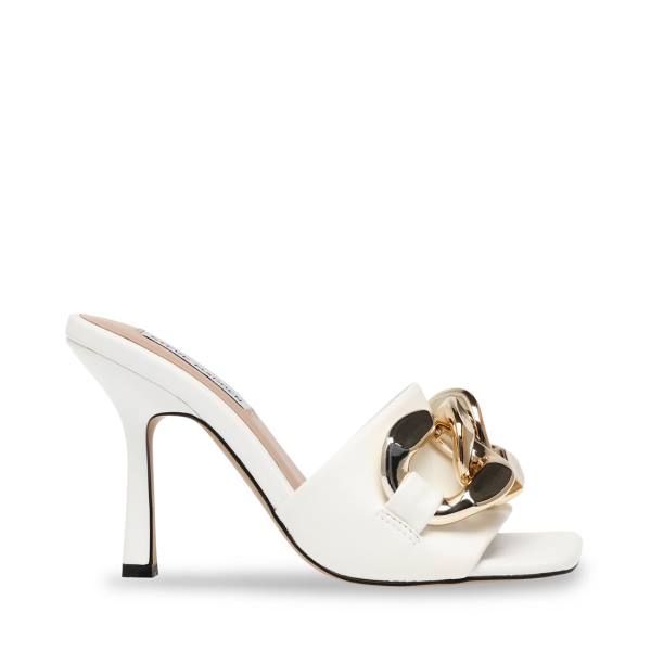 Szpilki Damskie Steve Madden Jamilla Heel Białe | SM-539DG