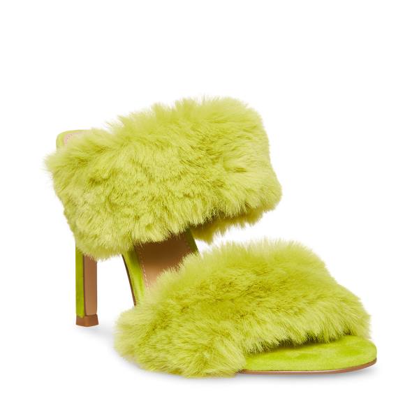 Szpilki Damskie Steve Madden Kaila Lime Heel Głęboka Zielone | SM-743FT