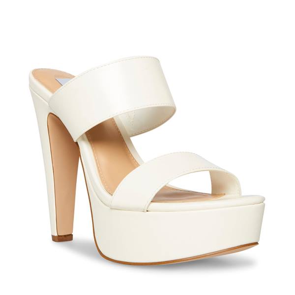 Szpilki Damskie Steve Madden Kathryn Heel Białe | SM-721EV