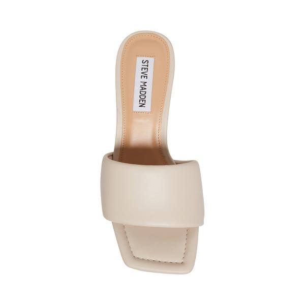 Szpilki Damskie Steve Madden Lexie Bone Heel Beżowe | SM-451RW