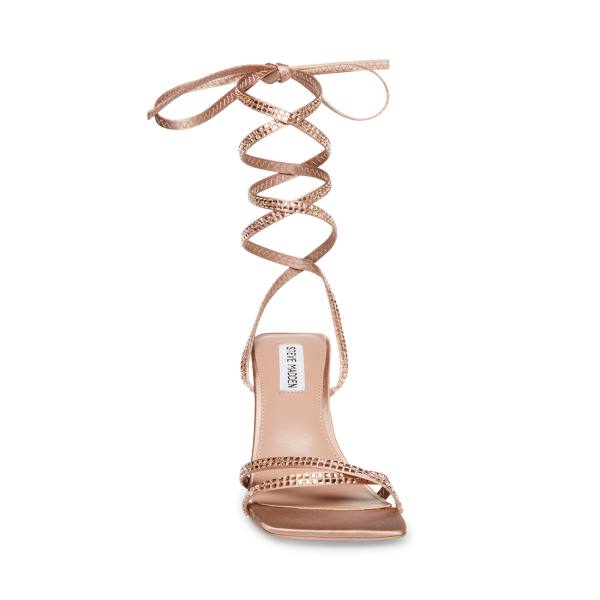 Szpilki Damskie Steve Madden Lulie Blush Heel Różowe | SM-623UK