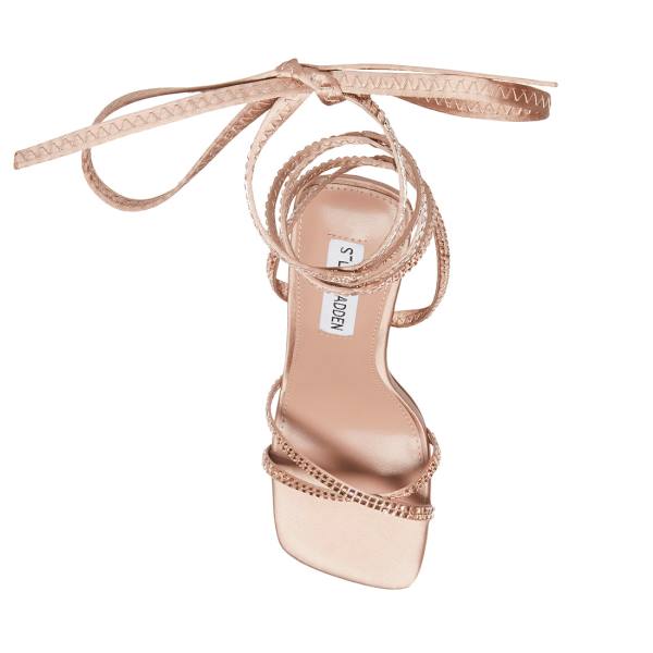 Szpilki Damskie Steve Madden Lulie Blush Heel Różowe | SM-623UK