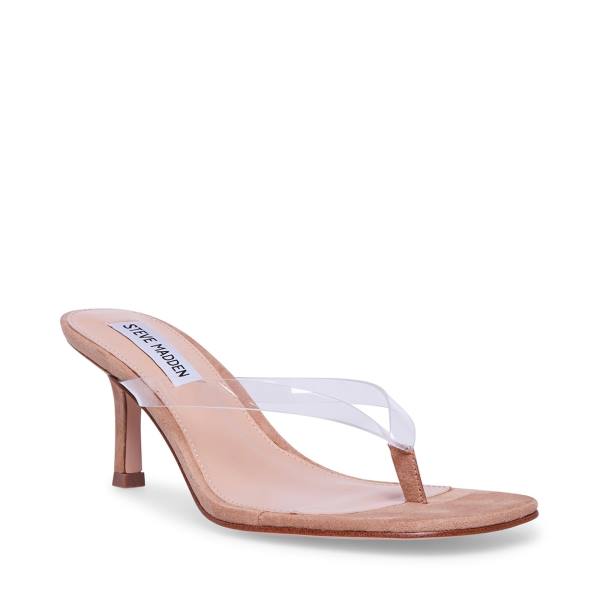 Szpilki Damskie Steve Madden Melrose Heel Clear | SM-243SP