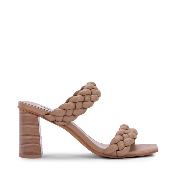 Szpilki Damskie Steve Madden Paxton Cafe Heel Brązowe Brązowe | SM-569RP