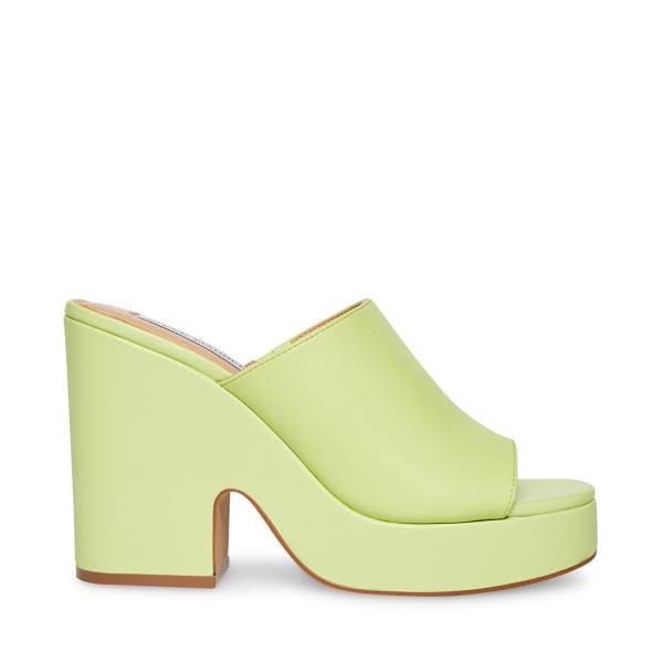 Szpilki Damskie Steve Madden Sally Lime Heel Głęboka Zielone | SM-467FO