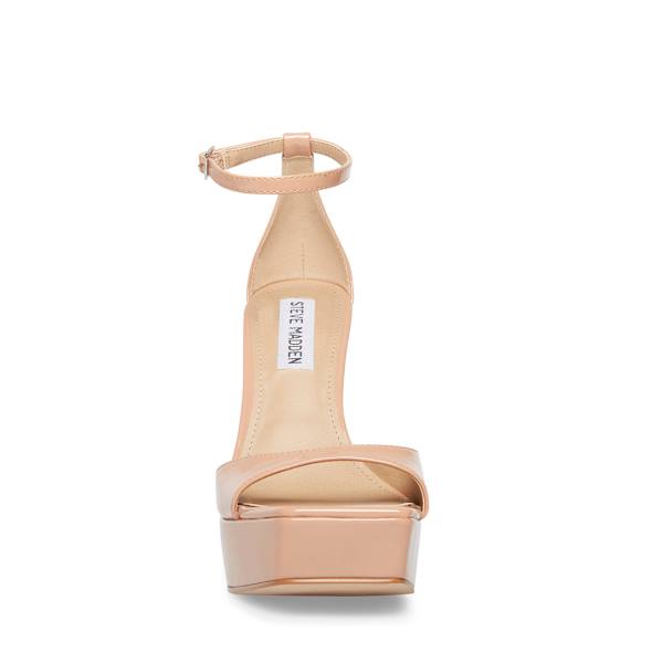 Szpilki Damskie Steve Madden Scorch Blush Lakierowana Heel Różowe | SM-214XV