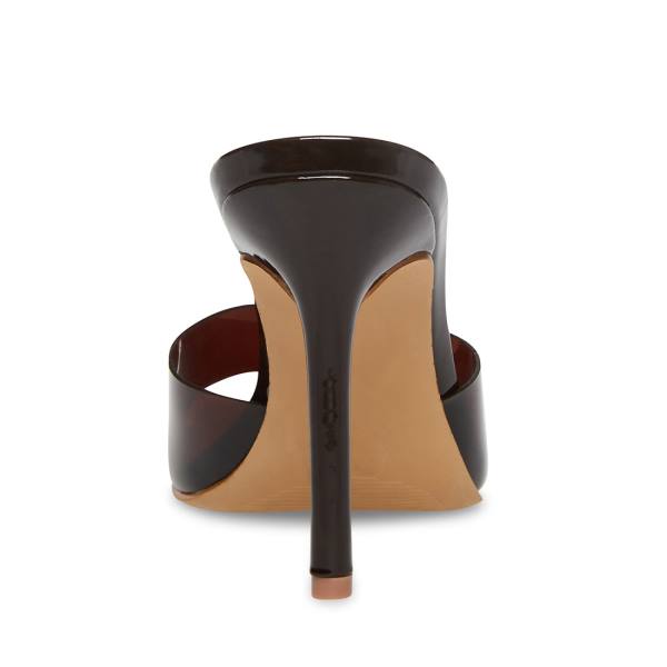 Szpilki Damskie Steve Madden Signal Heel Brązowe | SM-568KU