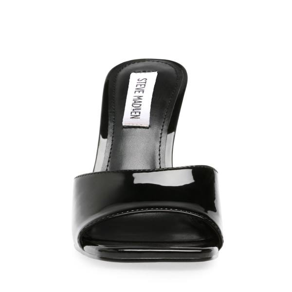 Szpilki Damskie Steve Madden Signal Lakierowana Heel Czarne | SM-715OW