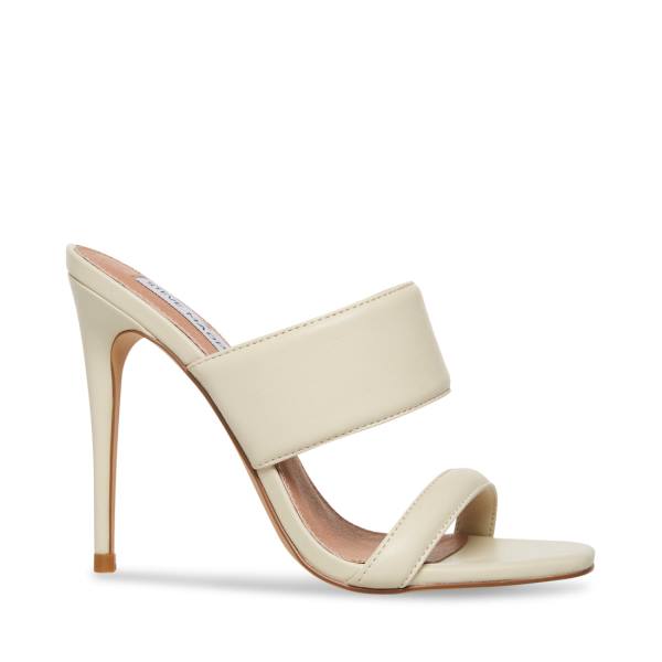 Szpilki Damskie Steve Madden Swan Bone Heel Beżowe | SM-970GK