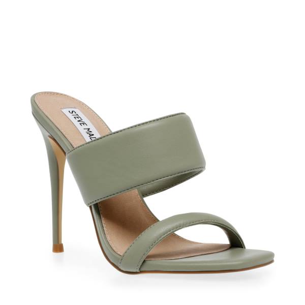 Szpilki Damskie Steve Madden Swan Heel Zielone | SM-796VA