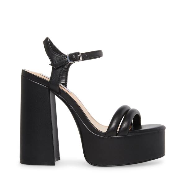 Szpilki Damskie Steve Madden Tille Heel Czarne | SM-175WV