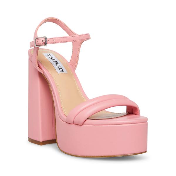 Szpilki Damskie Steve Madden Tille Heel Różowe | SM-451MB