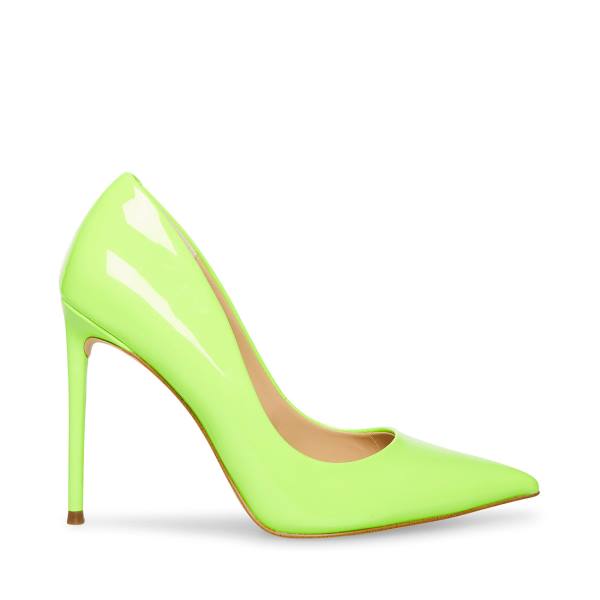 Szpilki Damskie Steve Madden Vala Lime Heel Głęboka Zielone | SM-150FK