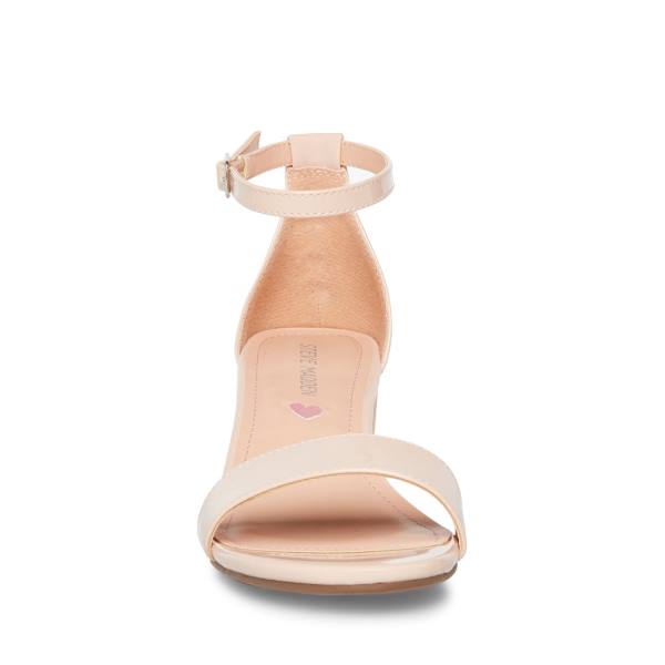 Szpilki Dziecięce Steve Madden Jcarrson Blush Lakierowana Różowe | SM-412HQ