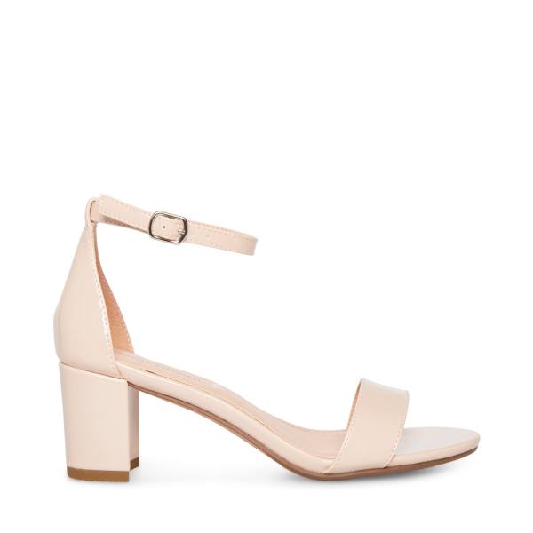 Szpilki Dziecięce Steve Madden Jcarrson Blush Lakierowana Różowe | SM-412HQ