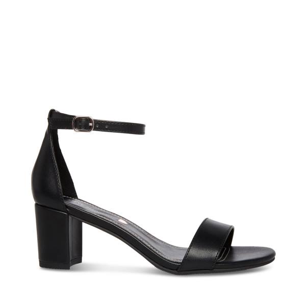 Szpilki Dziecięce Steve Madden Jcarrson Smooth Czarne | SM-543KR