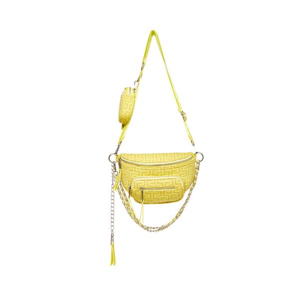 Torba Crossbody Damskie Steve Madden Bdiani Żółte Kolorowe | SM-594GI