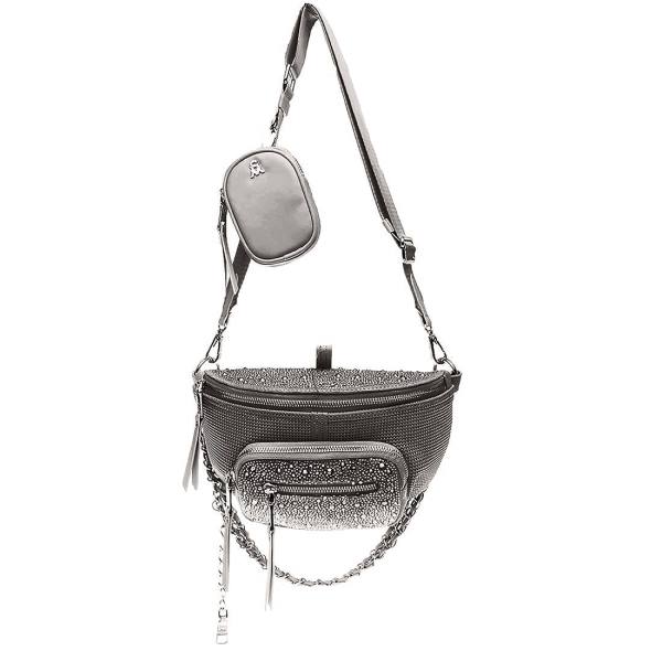 Torba Crossbody Damskie Steve Madden Bmaxima Charcoal Szare | SM-786QJ