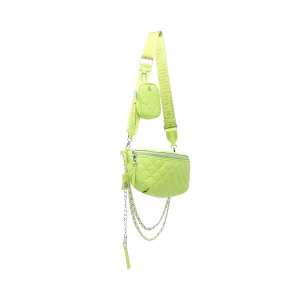 Torba Crossbody Damskie Steve Madden Bpossess Lime Głęboka Zielone | SM-127WC