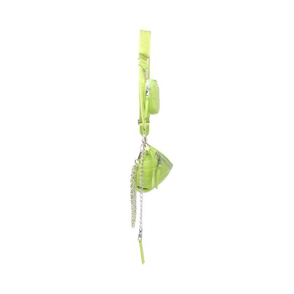 Torba Crossbody Damskie Steve Madden Bpossess Lime Głęboka Zielone | SM-127WC