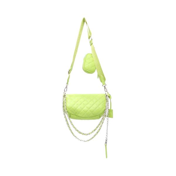 Torba Crossbody Damskie Steve Madden Bpossess Lime Głęboka Zielone | SM-127WC