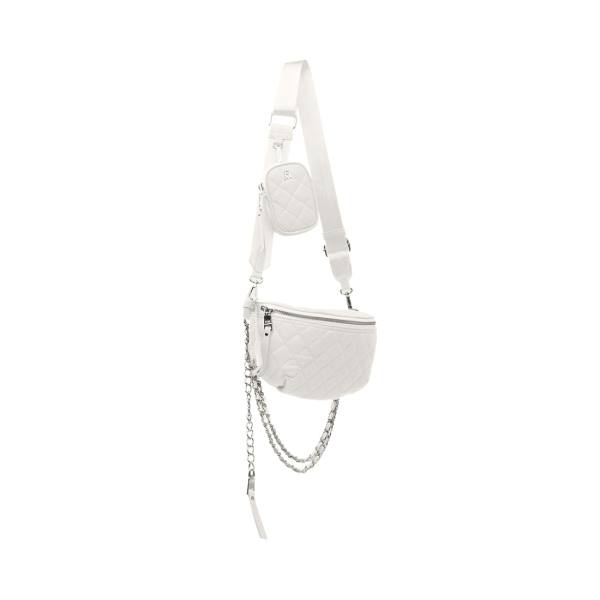 Torba Crossbody Damskie Steve Madden Bpossess Białe | SM-186KT